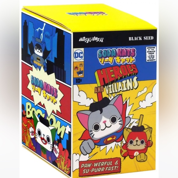 Soda Kats DC Heroes & Villains Mystery Box 12 - Picture 4 of 8